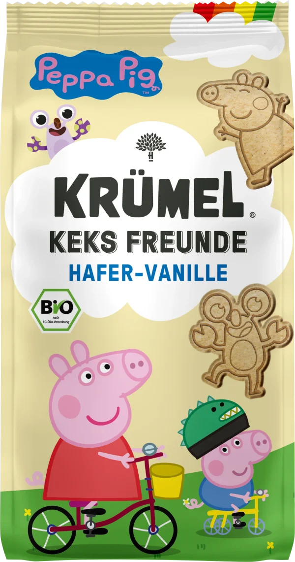 Kinderkoekjes Haver-Vanille, 125 G