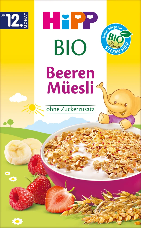 Kindermuesli Bessen Vanaf 12 Maanden, 200 G