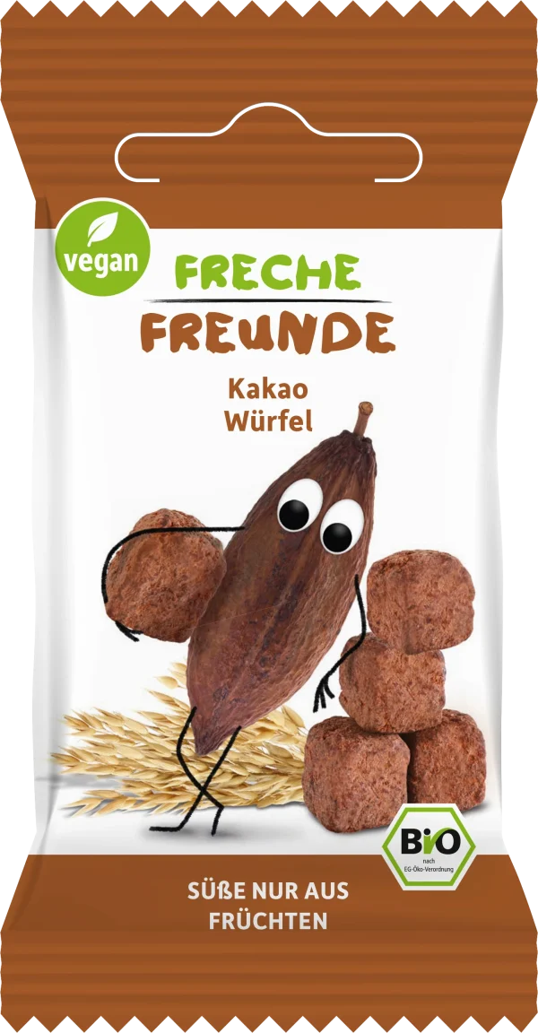 Kindersnack Muesliblokjes Cacao, 20 G