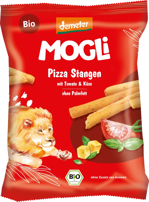 Kindersnackpizzasticks Met Kaas En Olijfolie, 75 G