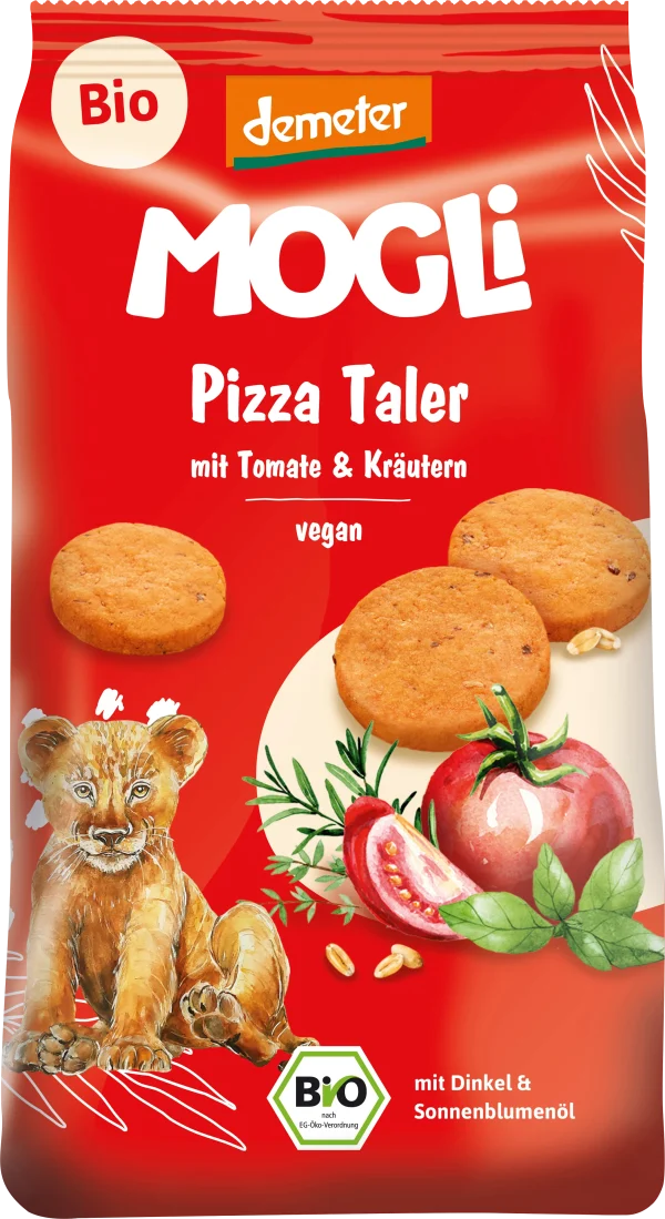 Kindersnack Pizzataler Vanaf 3 Jaar, 125 G