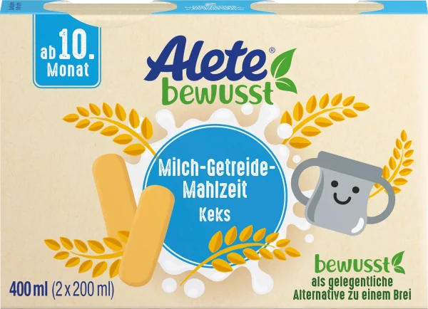 Drinkmaaltijdkoekje Vanaf 10 Maanden, 2X200Ml, 0,4 L